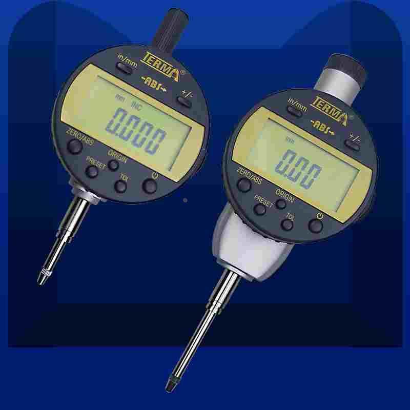 特马电子数显百分表千分指示表高精度灵敏0.001mm耐用低防水量具