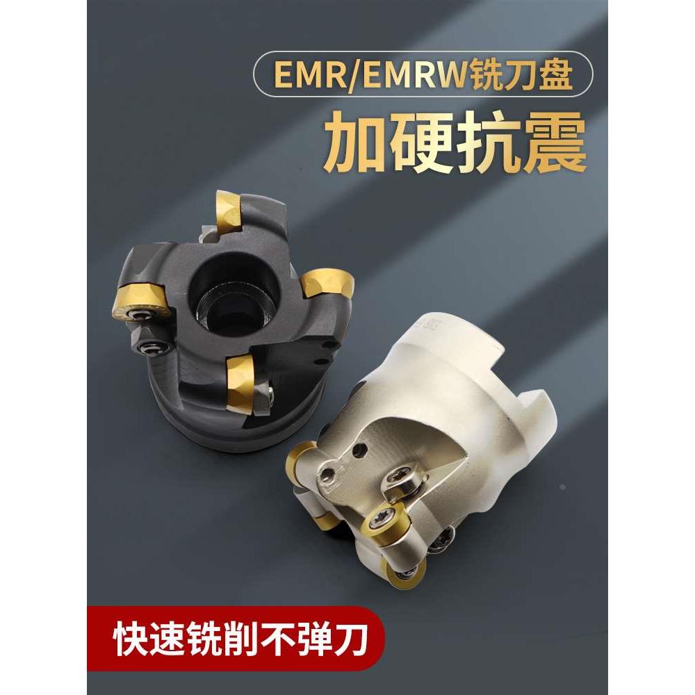 50R5圆鼻铣刀盘63R6飞刀盘EMR刀盘TRS/EMRW R50/R63/R80/100/125