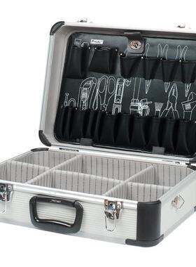 包邮正品台湾宝工 TC-747N 白铝工具箱18寸强力护角460*340*100mm