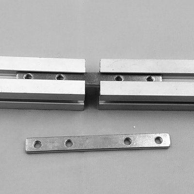 。国标4040铝型材专用一字连接件3040平面欧标条螺母配件槽条连接