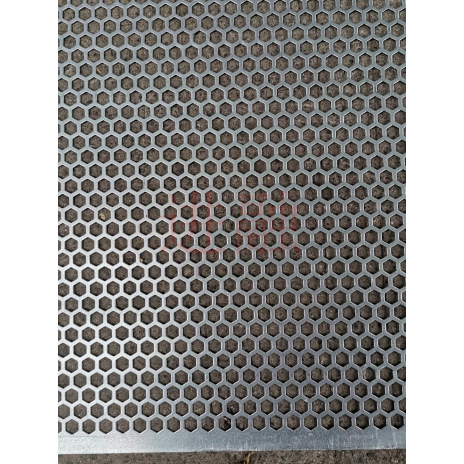 镀锌冲孔网多孔板六角孔金属钢板铁板蜂窝孔圆孔筛网酒店隔断装饰