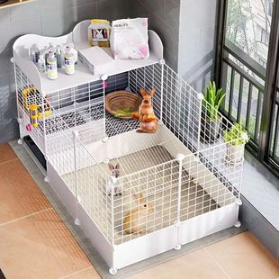 兔笼特大号兔子笼子荷兰猪豚鼠垂耳兔宠物兔养殖笼家用兔子繁殖
