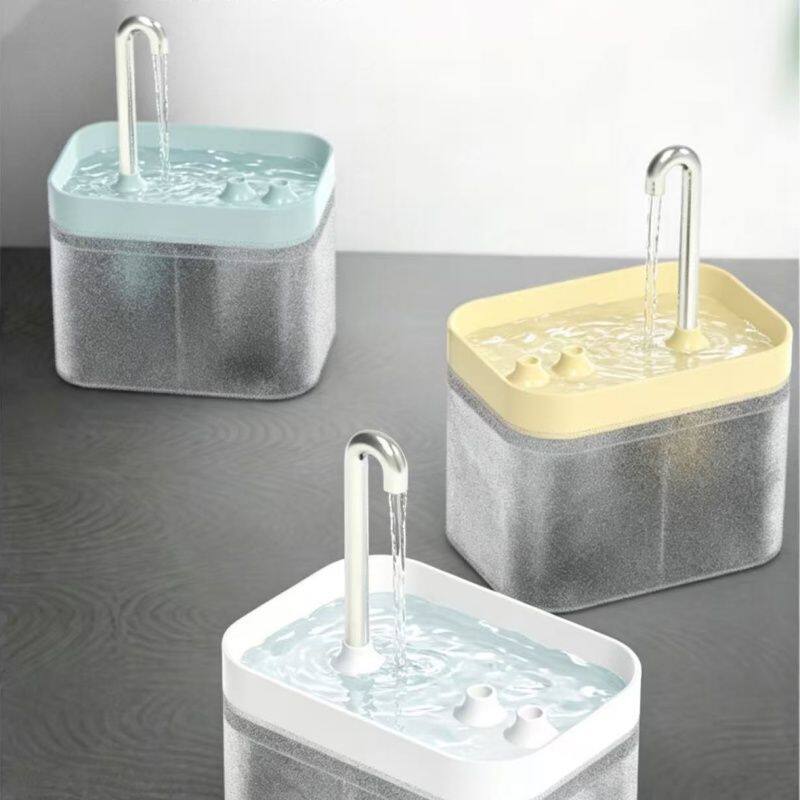 猫咪饮水机自动循环流动饮水器活水喝水器猫水盆宠物不锈钢水龙头
