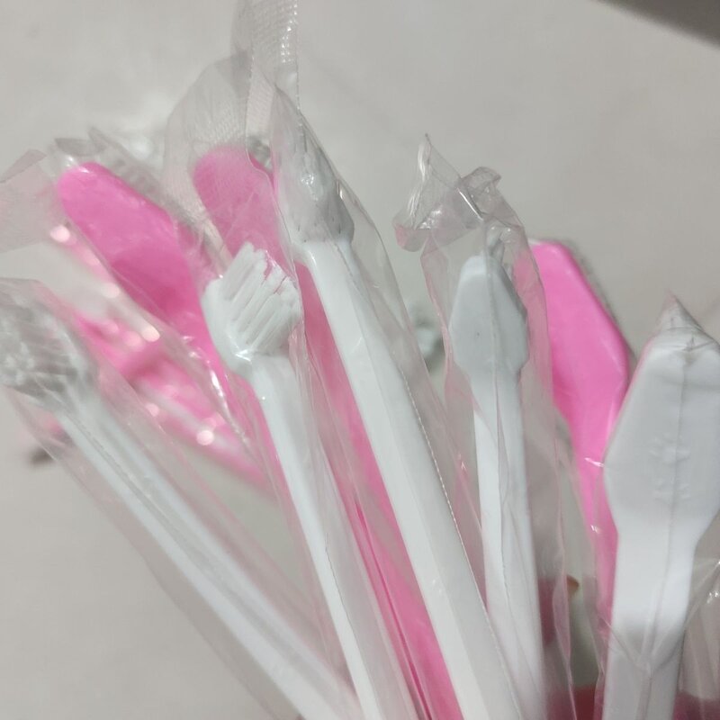 长柄软毛宠物双头牙刷猫咪口腔一次性清洁洁牙护理工具
