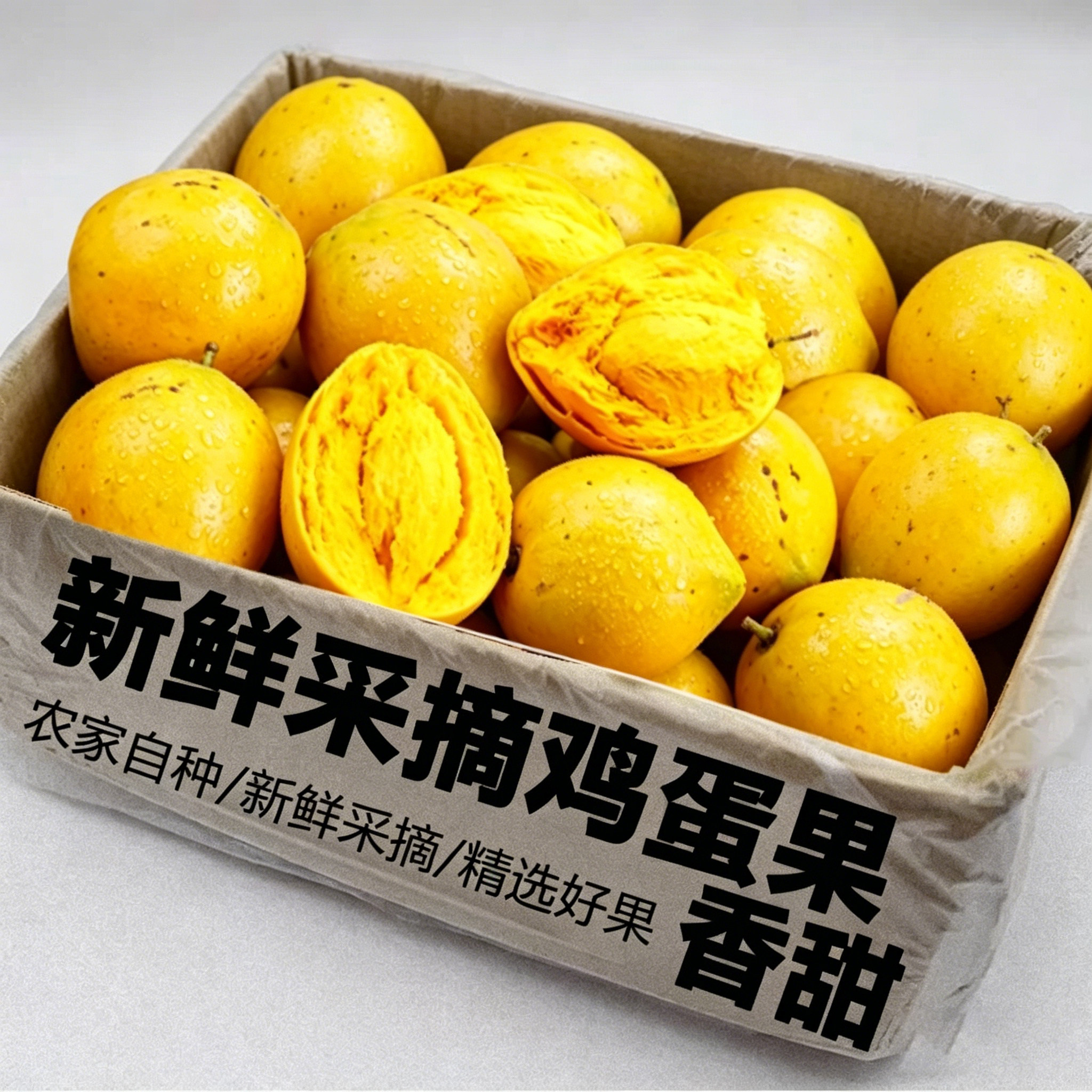精选蛋黄果新鲜鸡蛋果当季水果