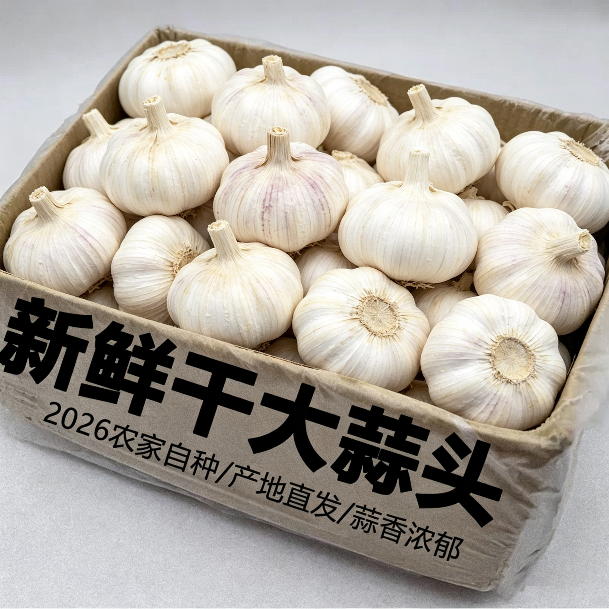 正宗河南当季干大蒜今年新鲜