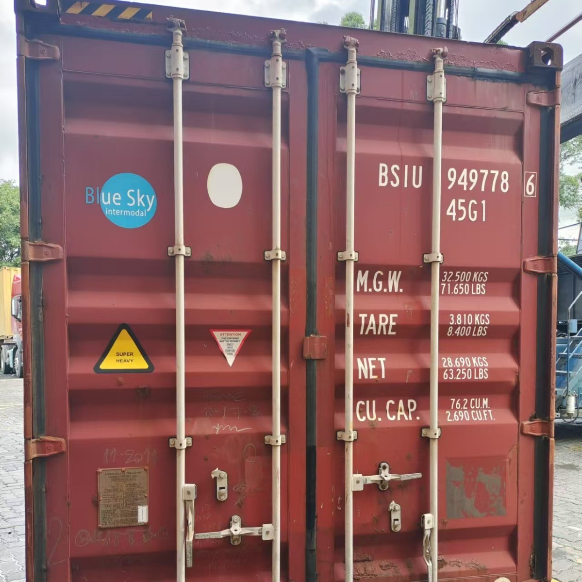 深圳广州七八成新集装箱集装箱20GP 40GP 40HQ出售