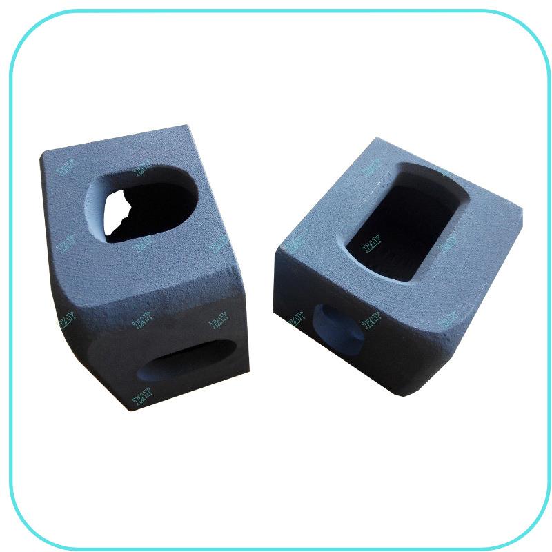 供应ISO1161集装箱野营房箱顶上角件 TR TL 标准尺寸178*162*118