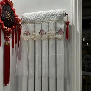 立式 家用暖气片罩防熏黑墙定做遮挡布艺盖巾 暖气片防尘罩新款 四季
