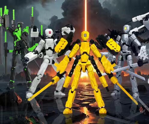打印幸运人偶第三代星际T13关节可动全身益智玩具网红爆款礼物超
