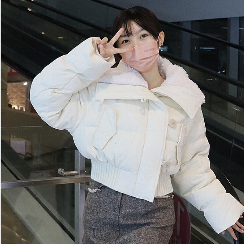 2025年新款棉服女冬短款韩版宽松小个子棉衣棉袄时尚洋气学生外套