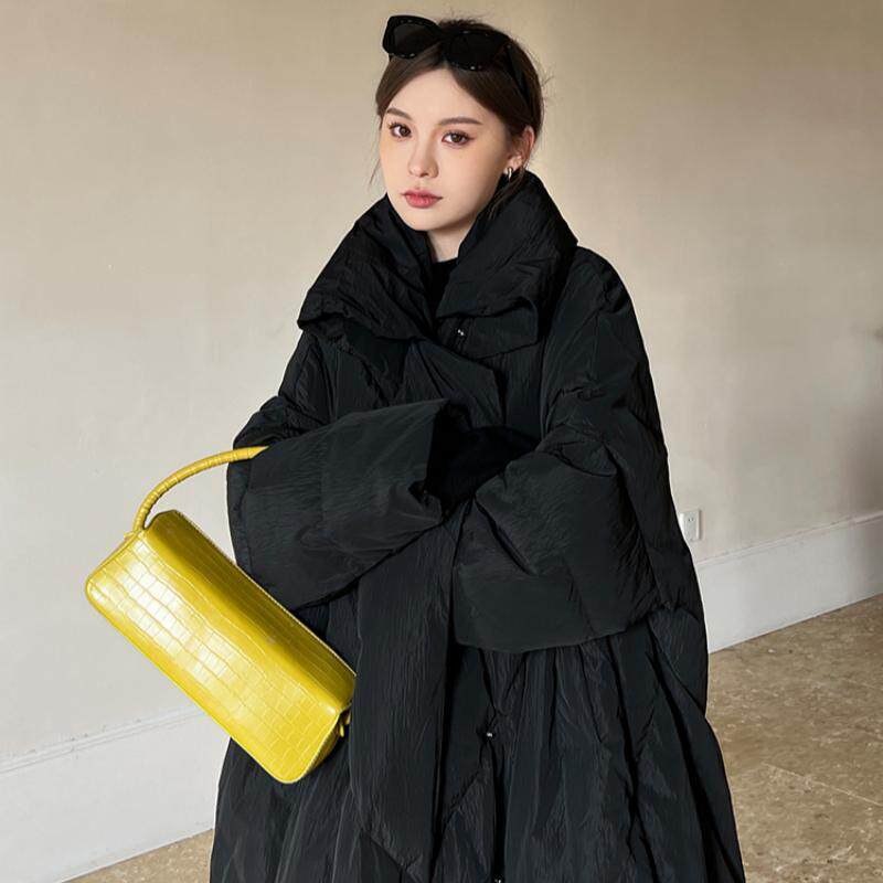 2025年新款棉服女冬中长款宽松过膝大被子加厚棉衣棉袄时尚外套潮