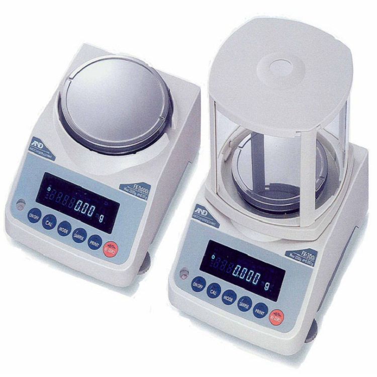 艾安德AND上皿天平FX-300GD千分之一0.001g统计功能电子衡器使用