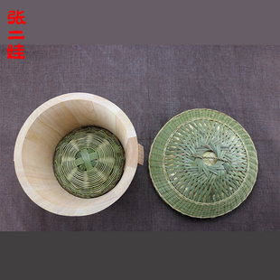 木蒸饭桶蒸饭木桶家用四川香椿树甑子木桶饭蒸米饭桶大商用木E18