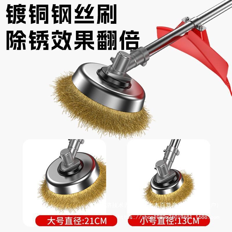 电动除锈机平面抛光机水泥地面打磨机除青苔机器刷大理石磨地神器
