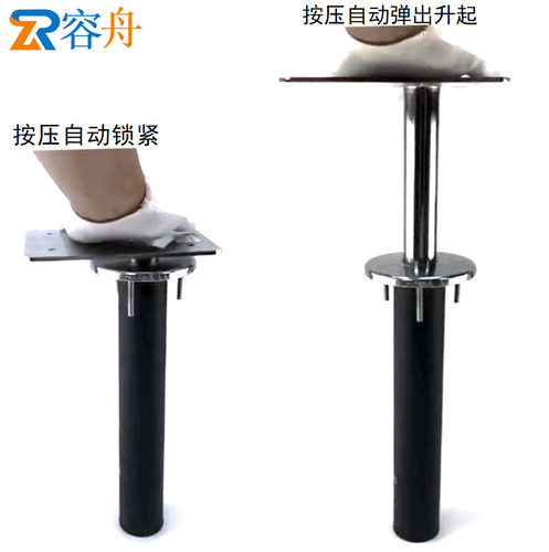 新款多功能自动上锁自动解锁沙发扶手气动杆垂直升降茶几桌板铰链