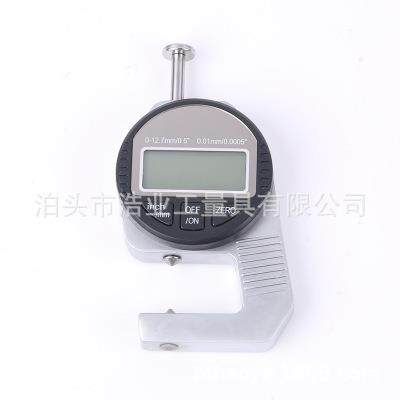 数显测厚规0-25.4mm电子测厚仪数显测厚表薄膜用数显测厚仪