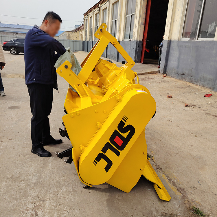 牵引式灰土路拌机  路面修整拌合机  后桥式三七土拌和机