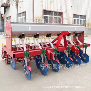 新款旋耕小麦播种机7行9行藜麦旱稻黄豆播种机宽幅免耕施肥播种机
