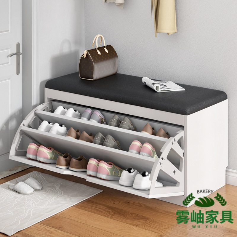 翻斗换鞋凳入户可坐鞋柜凳一体门口家用长条凳玄关鞋架进门穿鞋凳