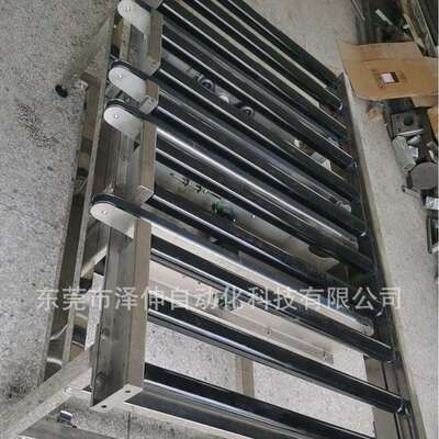 智能顶升平移机升降移栽输送机过渡平移辊道输送线促销输送设备