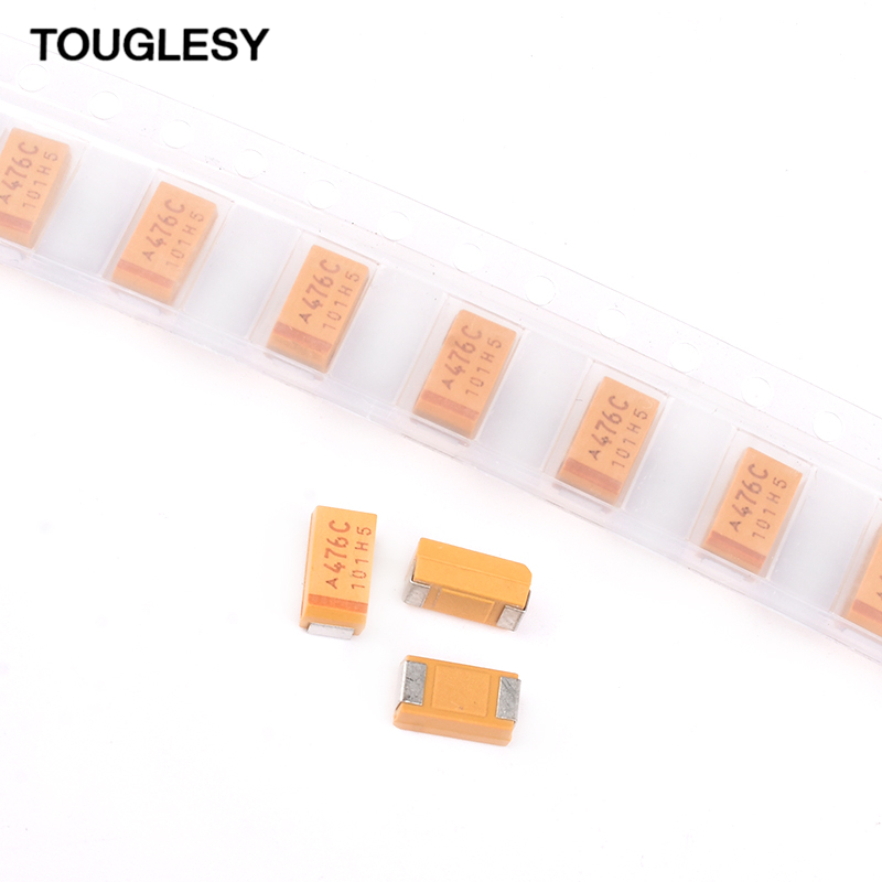 6032贴片钽电容器C型 10UF22uF47uf 16/25/35V 106K226E476C