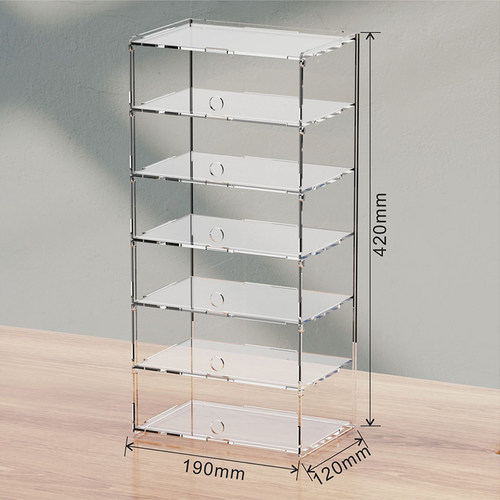四驱车亚克力展示盒 1:32车模收纳田宫双钻 高透透明防尘一体收藏