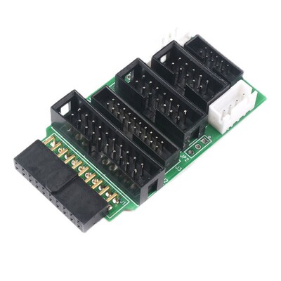 多功能转接板 支持jtag link v8 v9 ulink2 st linkarm stm32