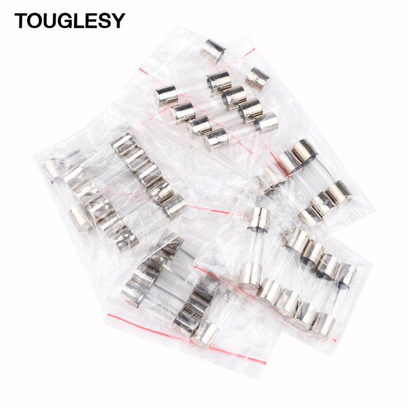5*20mm玻璃保险丝管250V 0.5A~20A 0.5A 2A 3A 4A 5A 8A 10A 20A