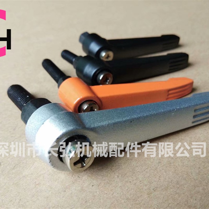 可调位紧定手柄7字型把手L型可旋转调节M5M6M8M10M12锁紧定位螺丝