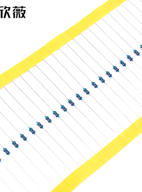 47K 51K 56K 62K68K75K82K91K 100K欧1%金属膜电阻1/6W1/4W1W2W3W