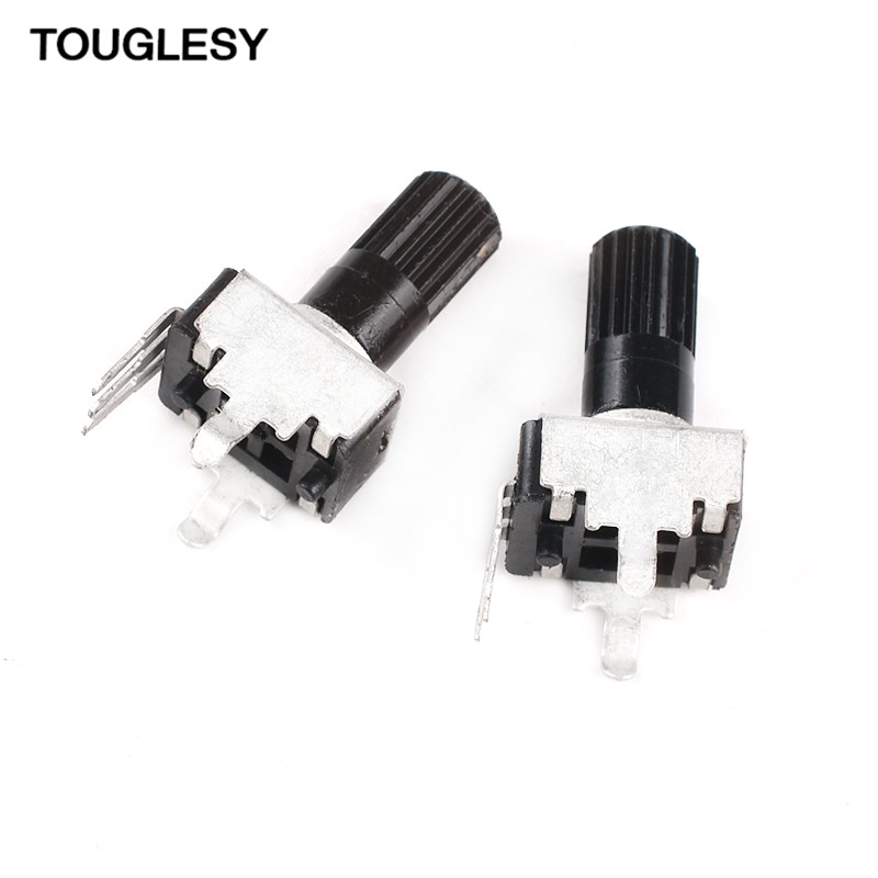 0932电位器 立式/卧式10K50K100K5K1K2K 103可调RV09型长柄12.5MM