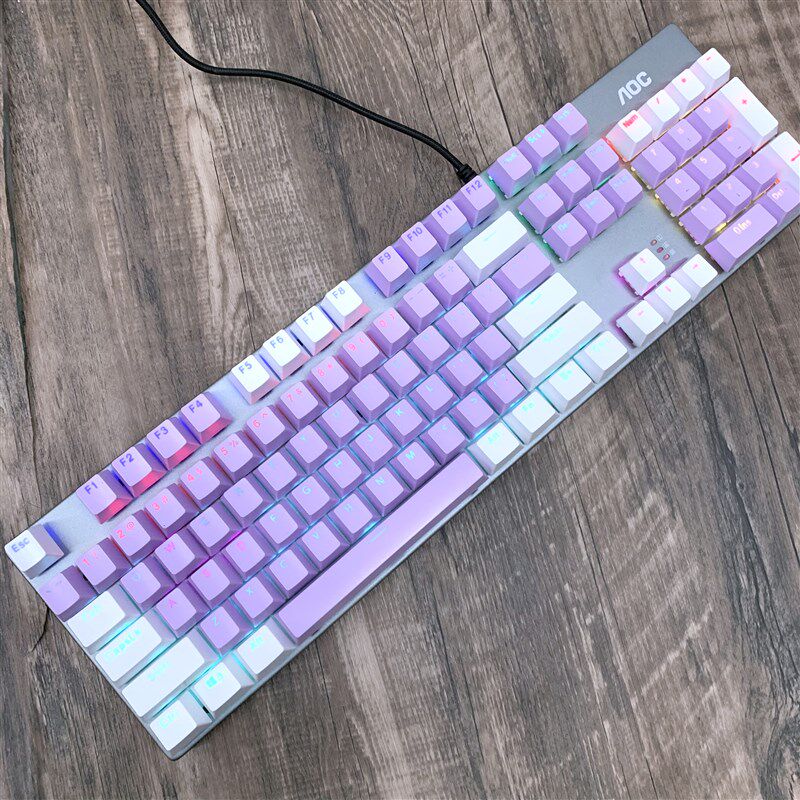 工厂全新库存机械键盘104键87键黑轴茶轴红轴青轴樱桃轴混光RGB