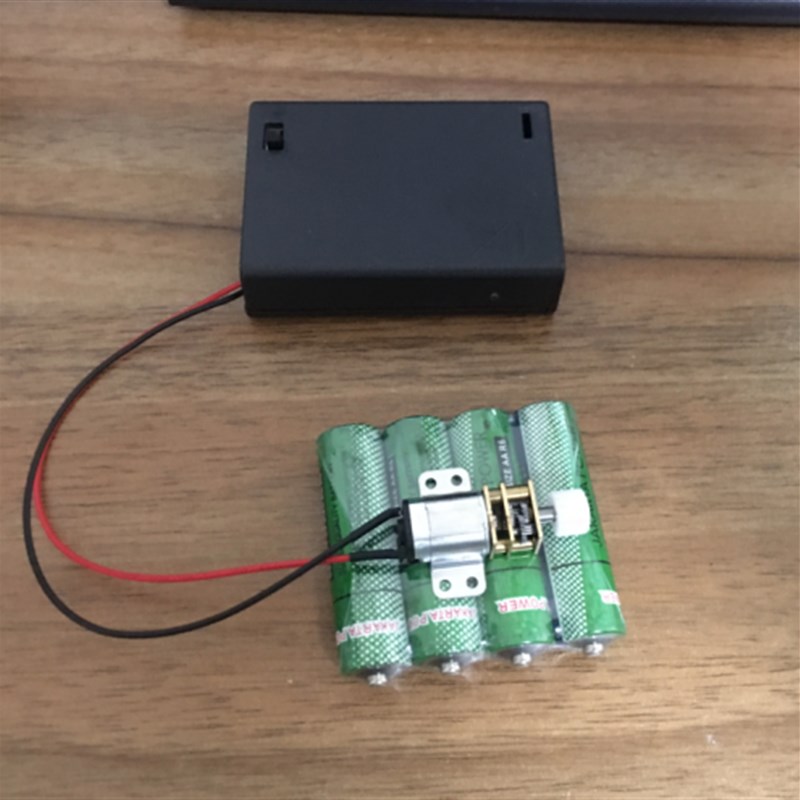 GA12-N20减速马达+电源 3V6V12V微型直流齿轮减速电机低速电机