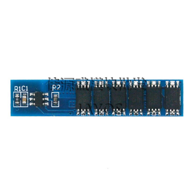 单串3.2V磷酸铁锂 3.7V锂电池18650保护板6MOS 防过充过放12A