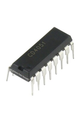 (2个) 直插CD4051BE 八选一模拟开关 DIP-16 CMOS 芯片 CD4051