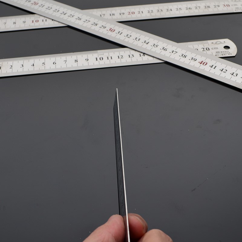 直尺不锈钢直尺钢板尺直板尺15/20/30/50/60Icm 1/1.5/2/3米钢直