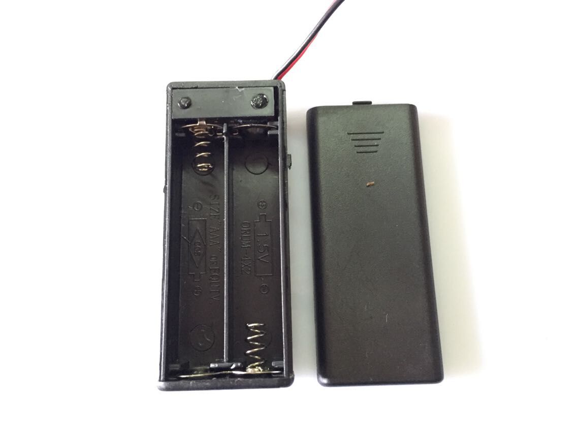 3VAAA电池盒 二节七号 帶蓋有開關 全密封 電源盒 模型屋電源