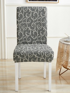 凳子套保护座椅罩促 品加厚餐桌椅子套罩垫子靠背一体欧式