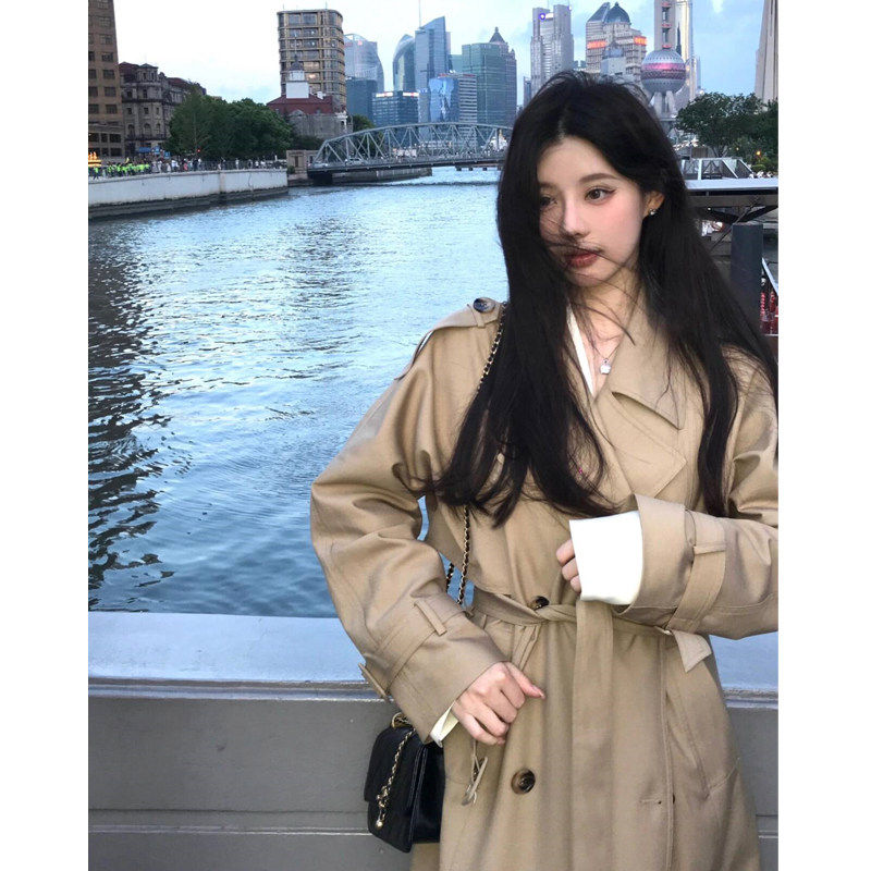 风衣外套女2026春季新款