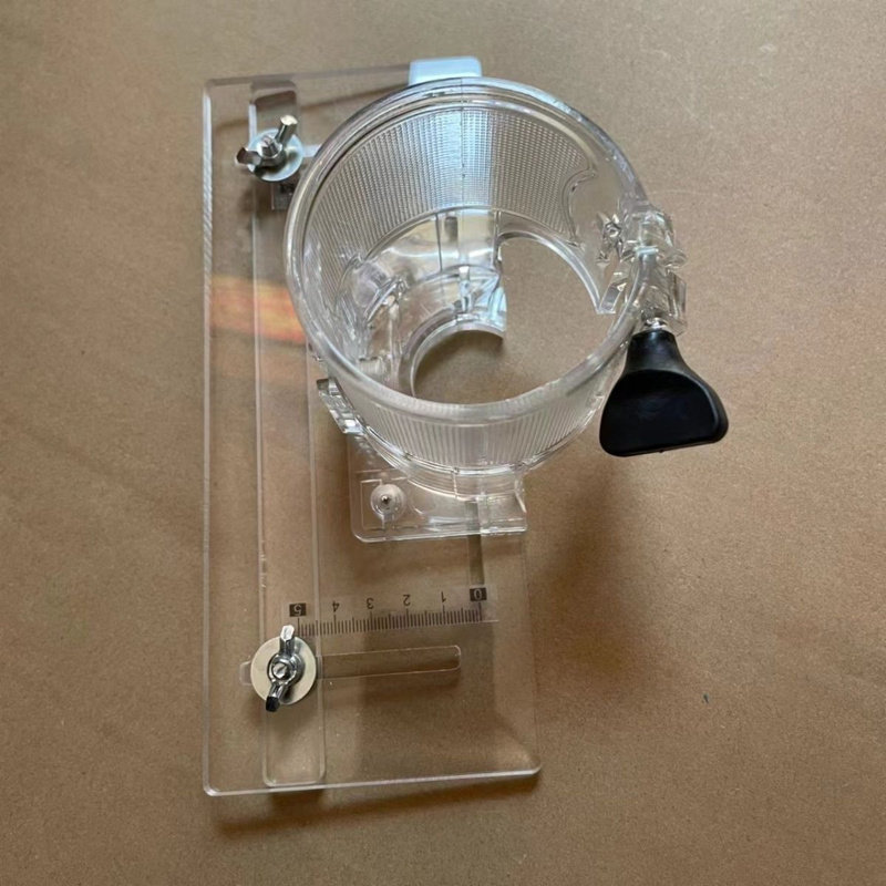 木工修边机底座配件修边机开荷叶模具改装靠山加厚靠尺修边机靠山图片