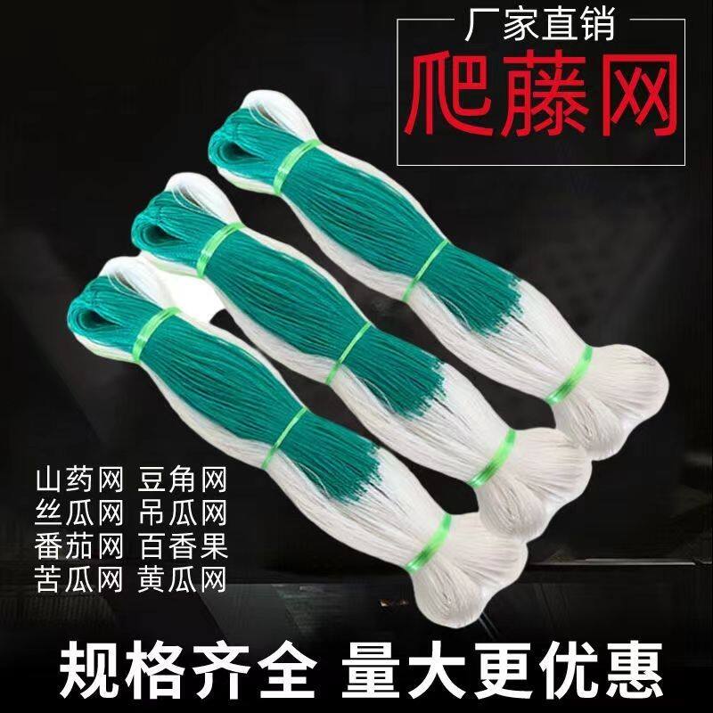 瓜豆黄瓜豆角苦瓜碗豆荷兰豆四季豆吊瓜植物爬藤网种植网攀爬农用