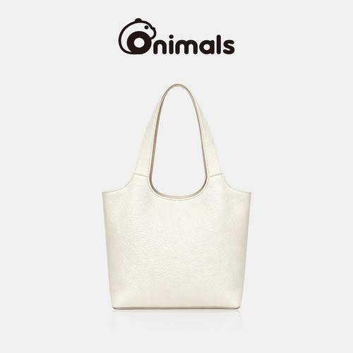 onimals简序托特包女简约单肩包