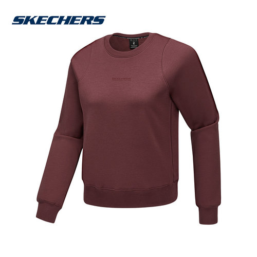 SKECHERS|（新款）2025冬女卫衣 P425W075-05Y9