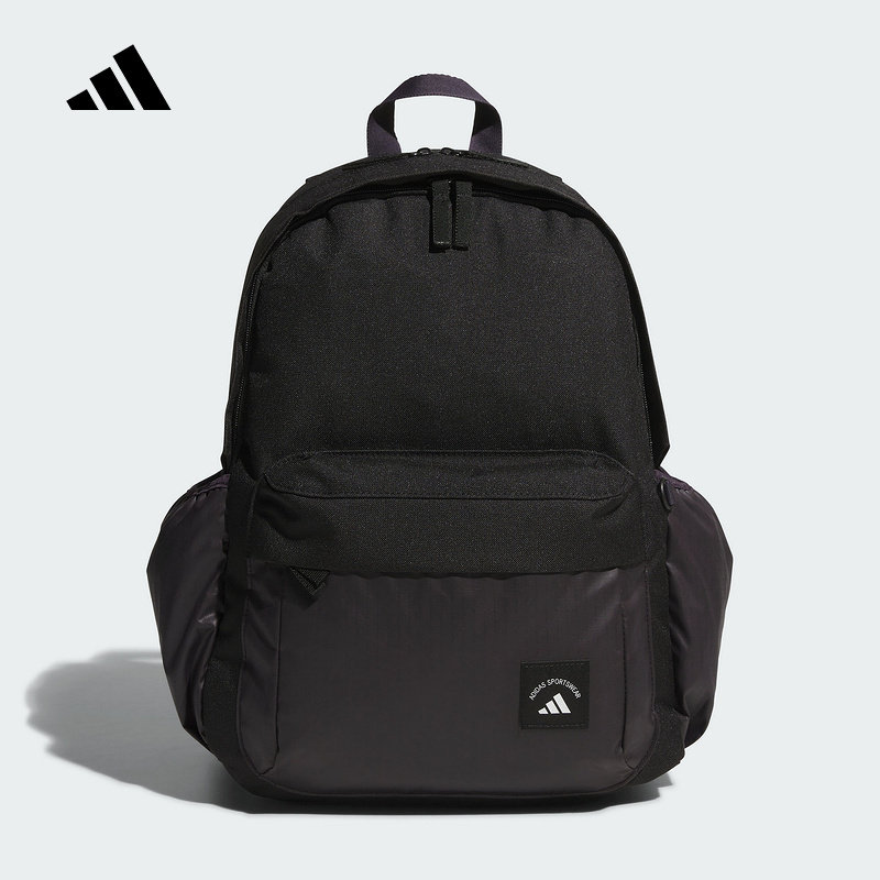 adidas阿迪达斯新款男女同款大容量学生运动双肩背包书包黑KC0266,运动包/户外包/配件,双肩背包,淘宝优惠券,粉丝福利购,淘宝优惠卷