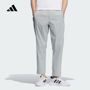 adidas阿迪达斯凉爽修身 KE6006 九分裤 2025秋男运动休闲梭织长裤