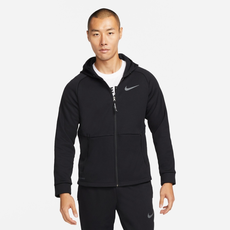 Nike耐克外套男秋冬季连帽加绒保暖休闲开衫夹克运动服DD2125-010