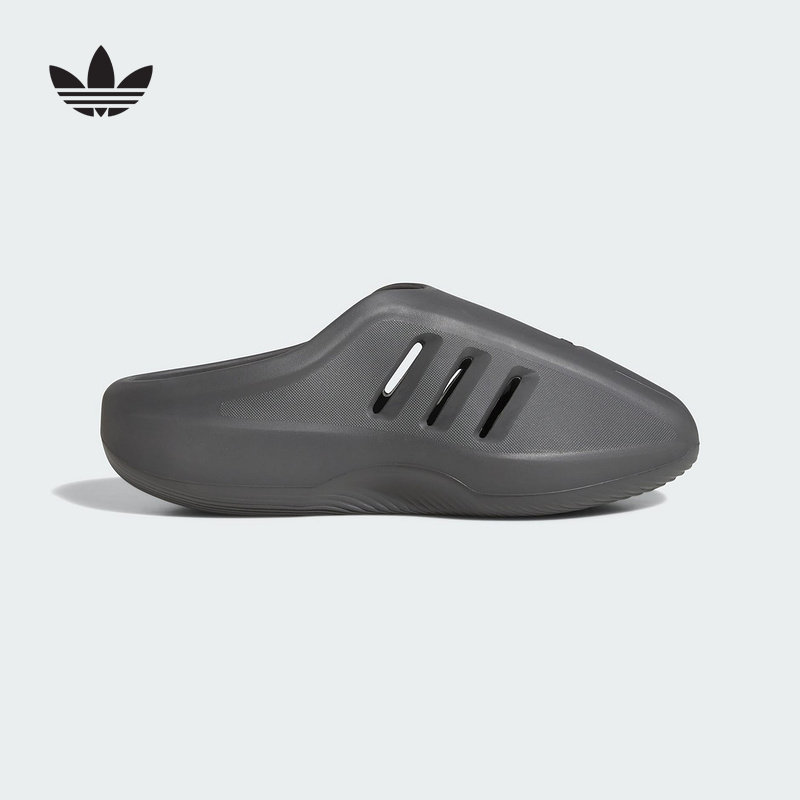 阿迪达斯2025夏新款男女同款鞋MULE拖鞋穆勒鞋凉拖 JI0402