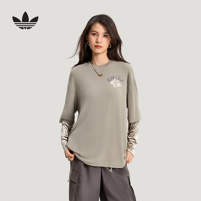 阿迪达斯 （adidas）|（新款）2026春女长袖T恤 KR5039