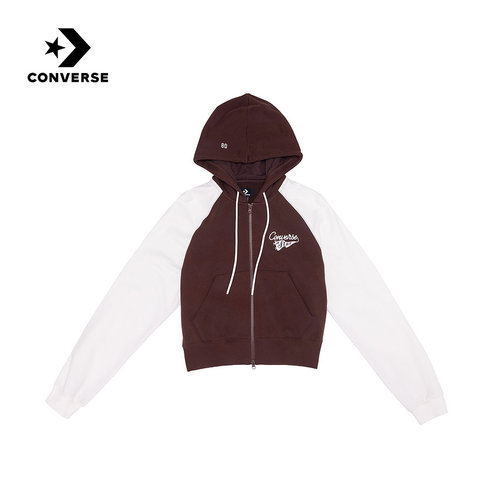 Converse匡威女子外套2026年春季新品拼色休闲运动茄克WCJ448-695